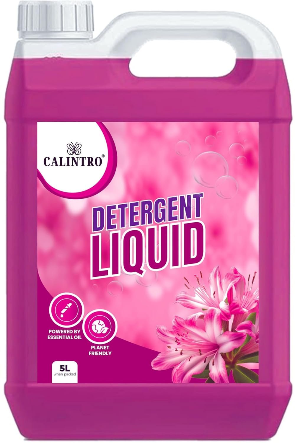 Calintro Detergent Liquid Pink 5 Ltr