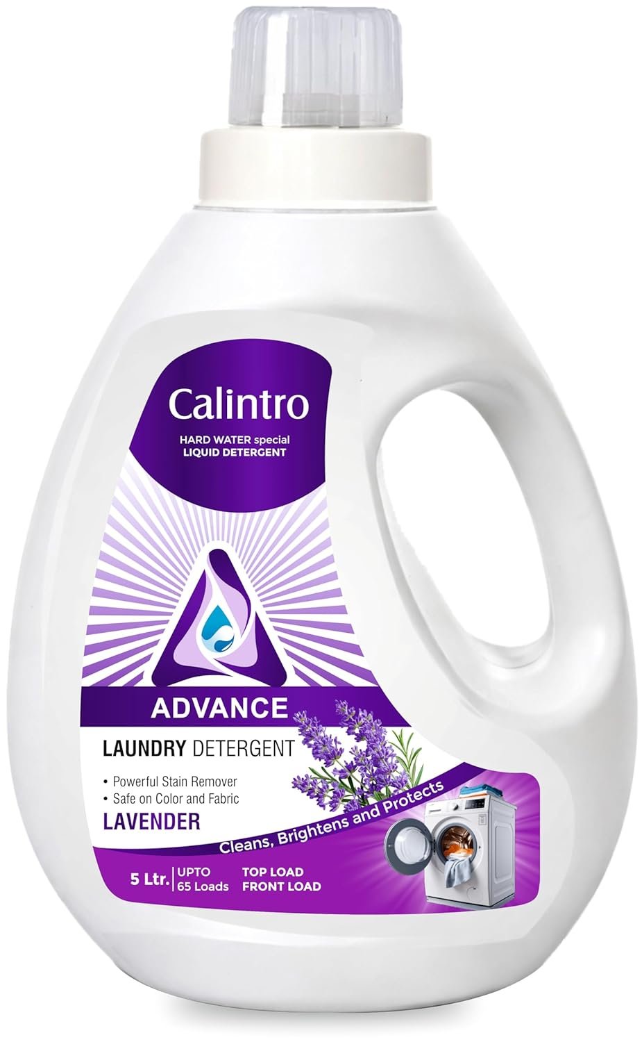 Calintro Advance Laundry Detergent Lavender 5 Ltr